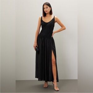 René Ruiz Black Evening Gown